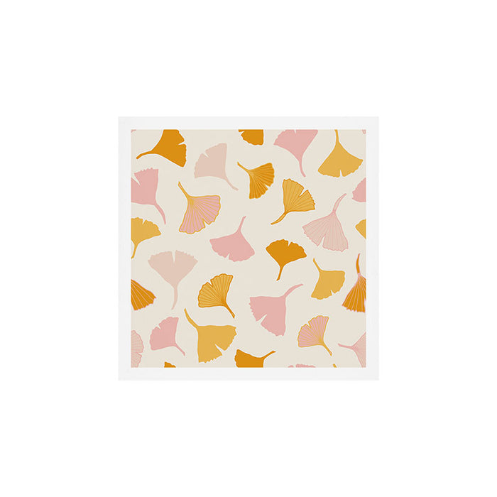Ginko leaf pattern 2 Art Print Gallery Image 1
