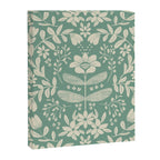 Green blossom floral botanical pattern Canvas Print Gallery Image 8