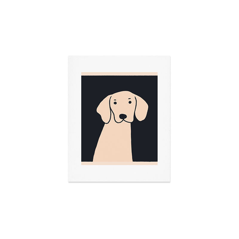 Hello dog Art Print Gallery Image 1