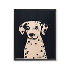Hey spotty dog Framed Canvas Print Gallery Image 8