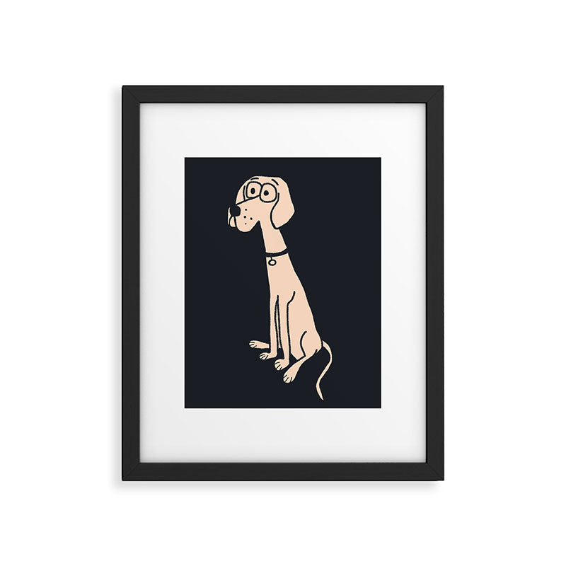 Hound dog  Framed Art Print Gallery Image 6