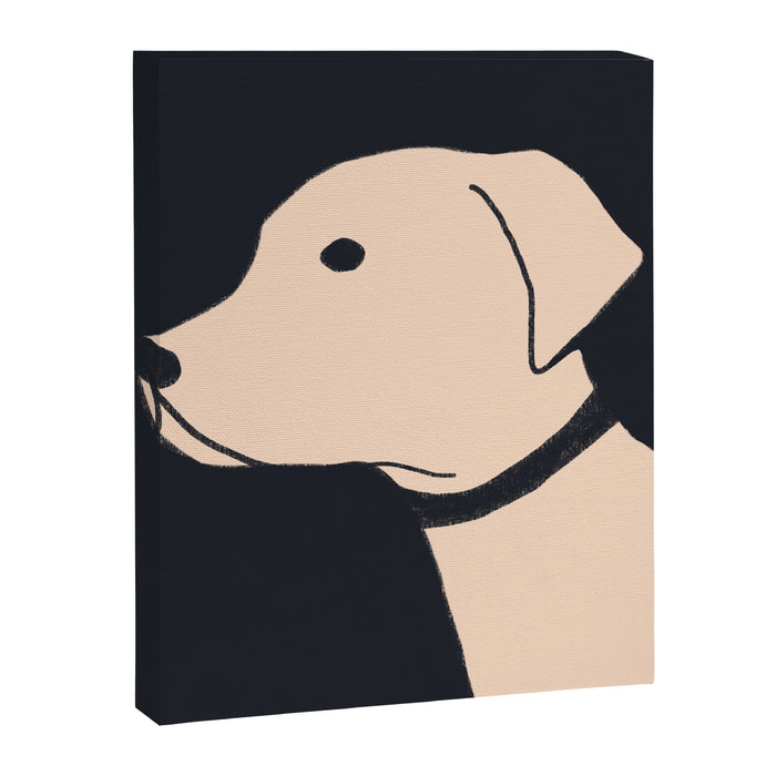 Labrador retriever dog Canvas Print Gallery Image 1