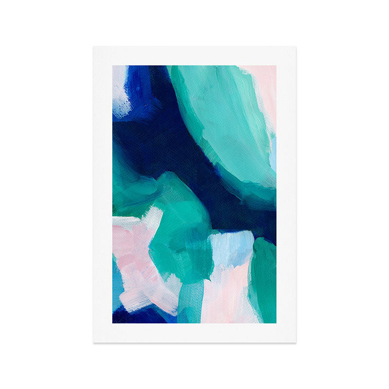Lakeside abstract Art Print Gallery Image 1
