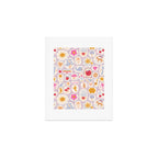 Little treasures, fun hand drawn pattern Art Print Gallery Image 1