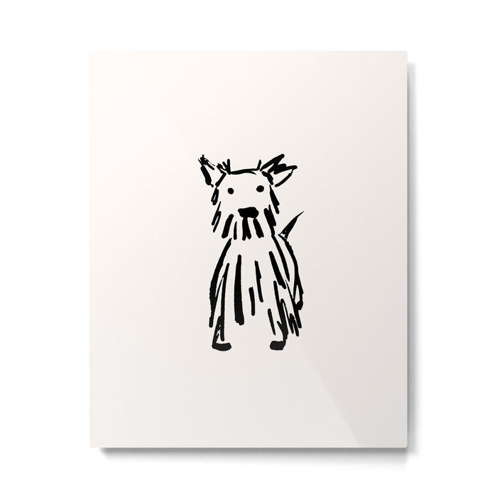 Max the dog Metal Print Gallery Image 1