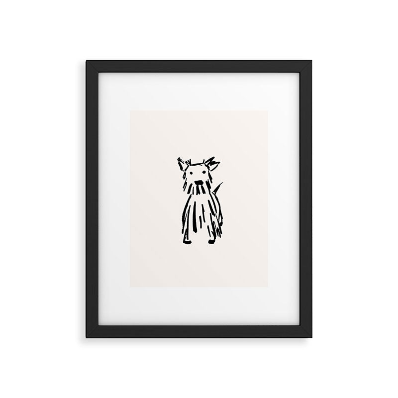 Max the dog Framed Art Print Gallery Image 6