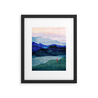 Morning walk and yellow boots Framed Art Print Gallery Image 4