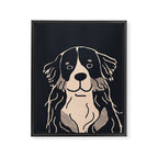 Mountain dog Framed Canvas Print Gallery Image 8