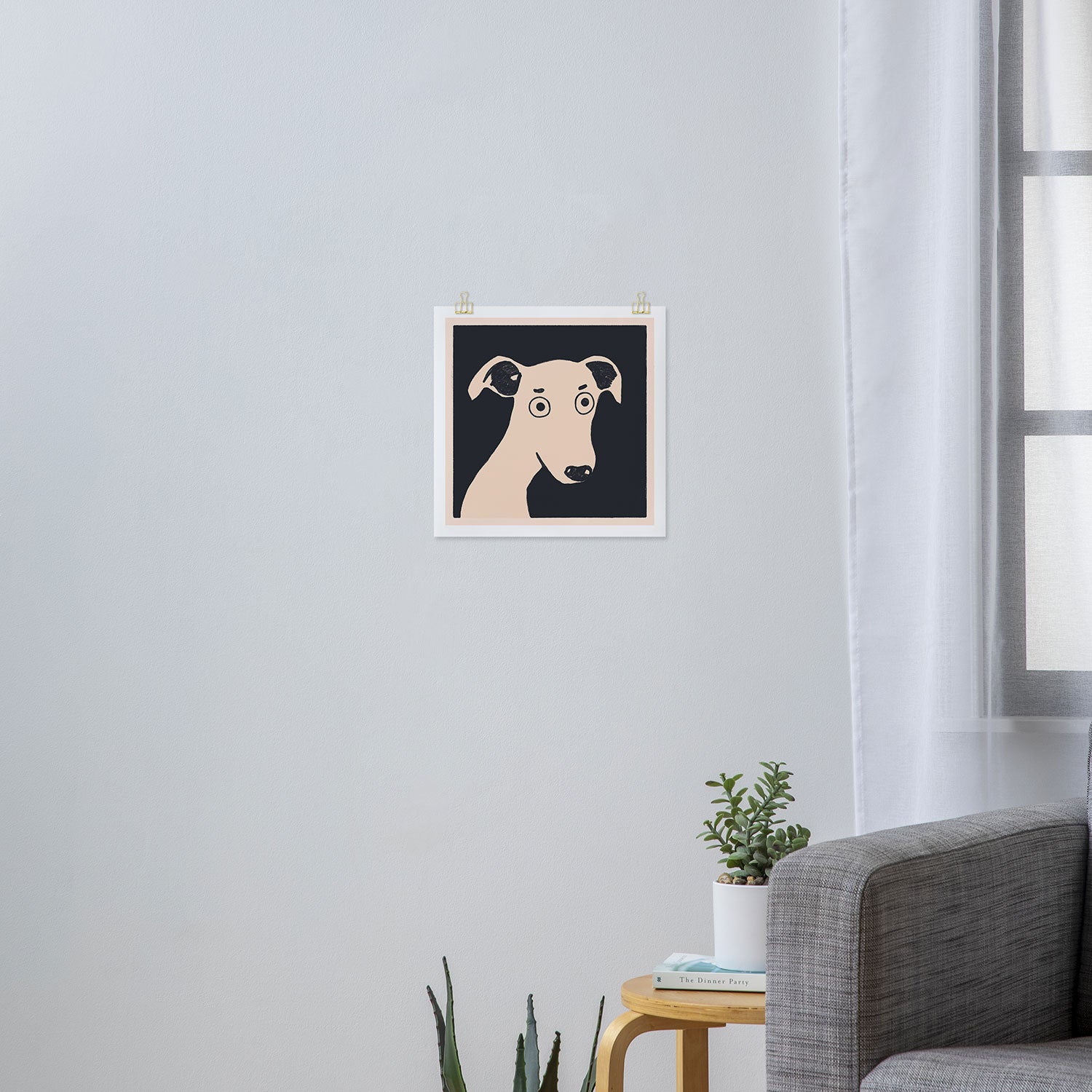Oh greyhound Art Print Gallery Image 3
