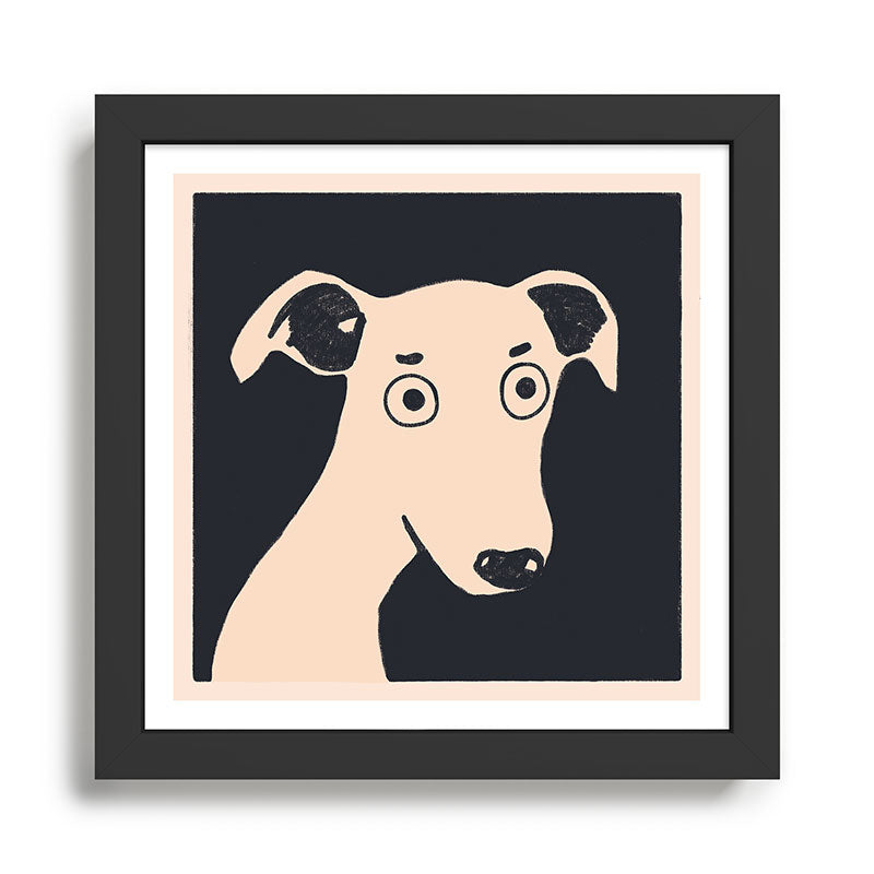 Oh greyhound Framed Art Print Gallery Image 1