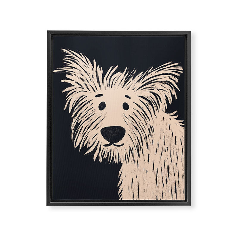 Oh my dog Framed Canvas Print Gallery Image 8