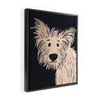 Oh my dog Framed Canvas Print Gallery Image 2