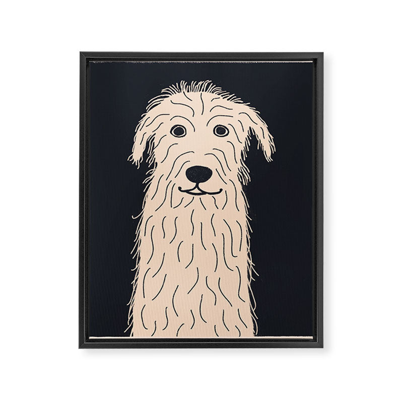 Oh Wolfhound Framed Canvas Print Gallery Image 8