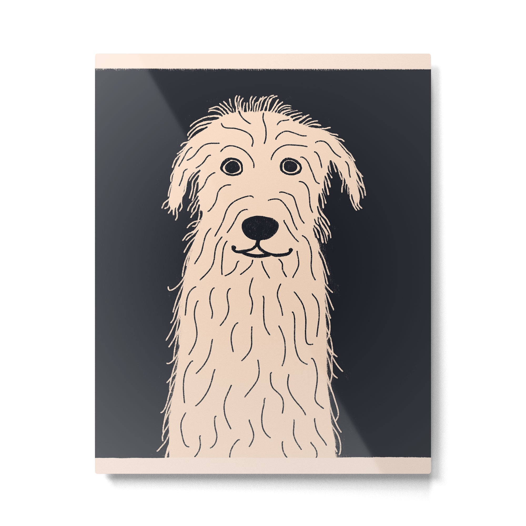 Oh Wolfhound Metal Print Gallery Image 6