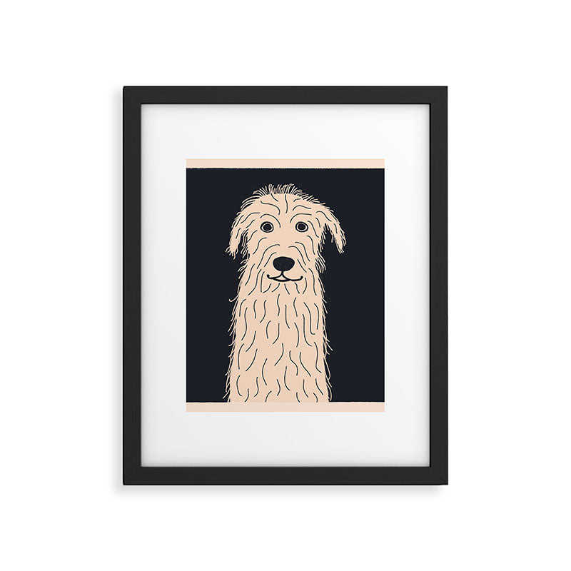 Oh Wolfhound Framed Art Print Gallery Image 6