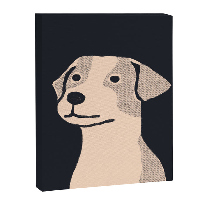 One little Jack Russell dog Canvas Print Gallery Image 1