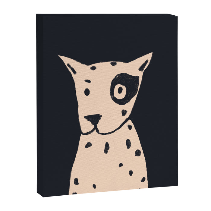 One spotty dog Canvas Print Gallery Image 1
