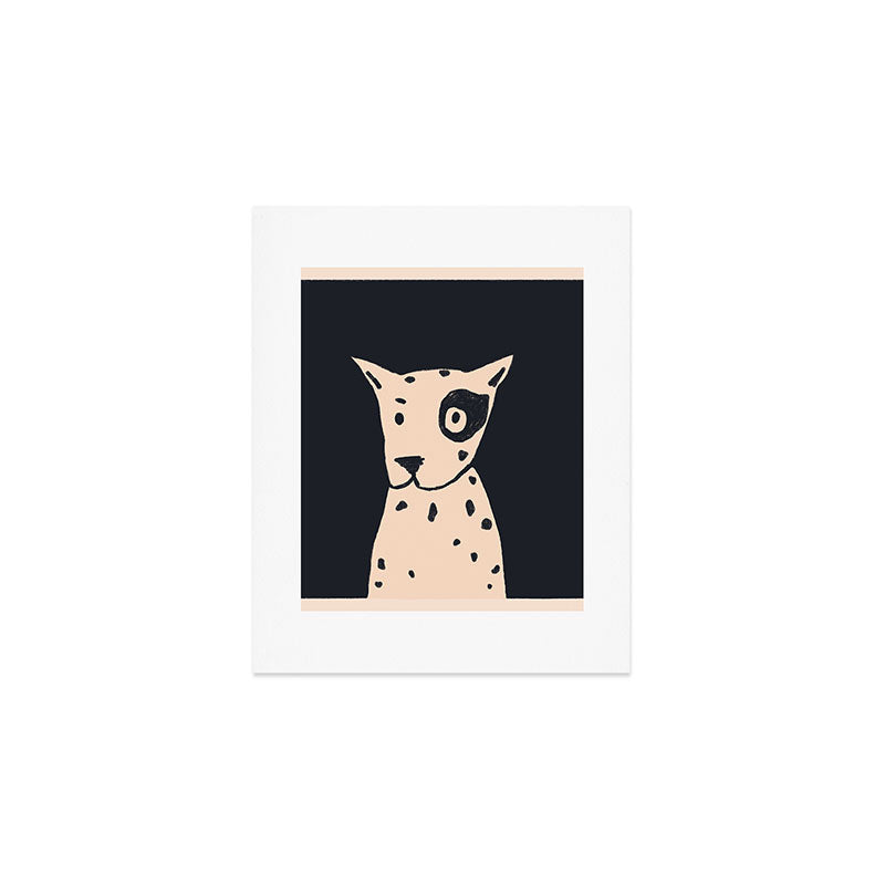 One spotty dog Art Print Gallery Image 1