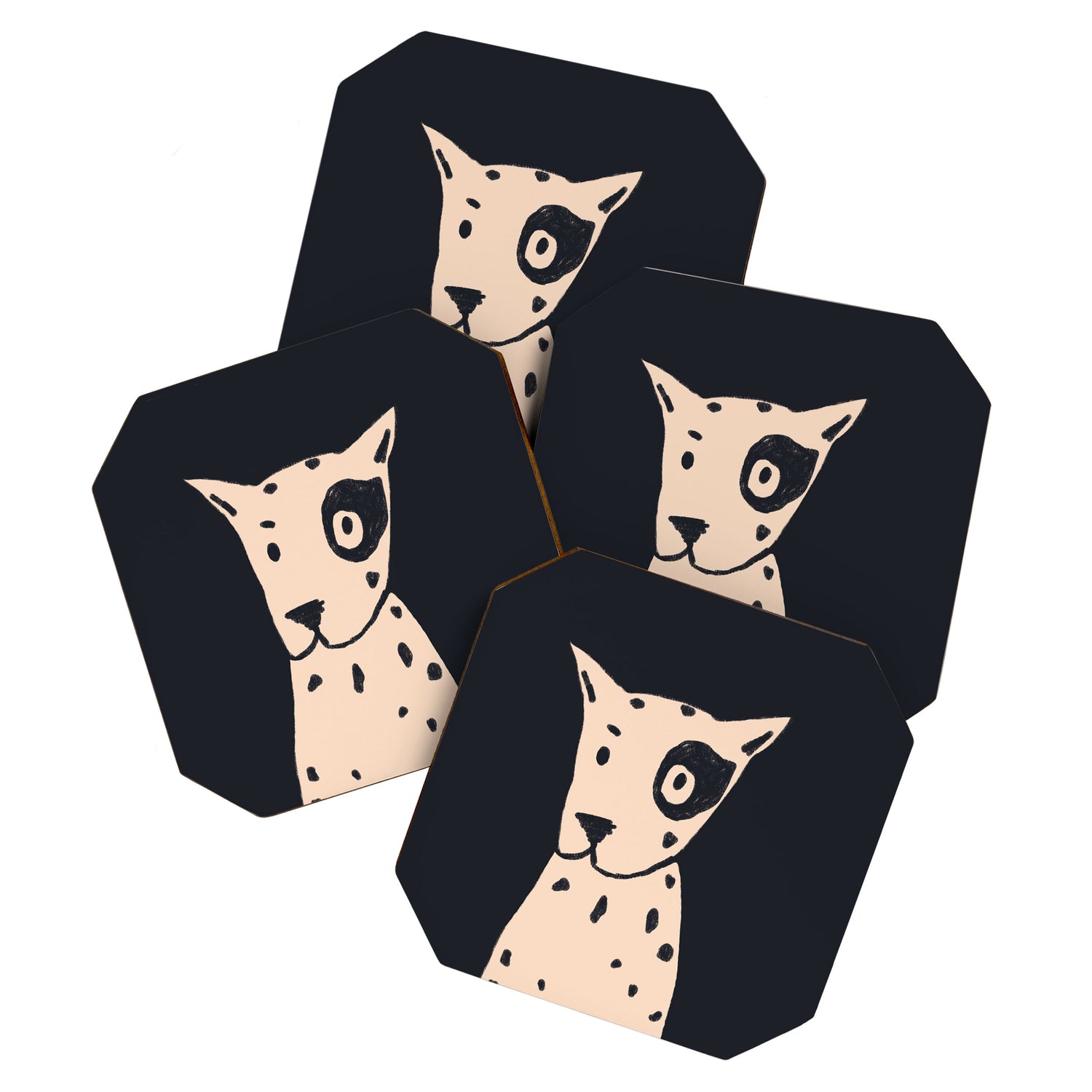 One spotty dog Coaster Gallery Image 1
