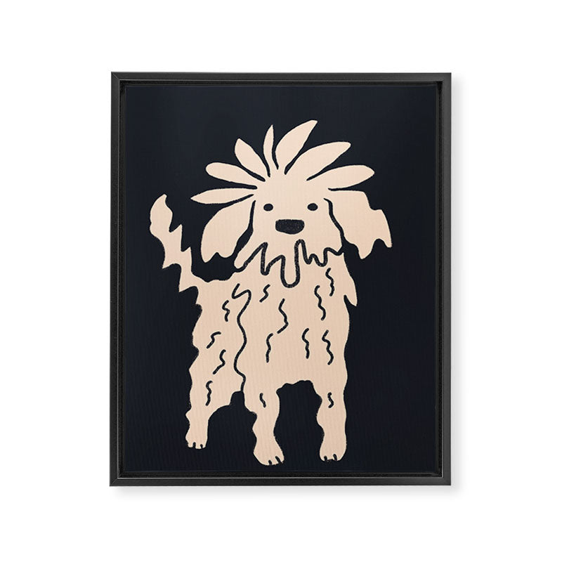 Oodle dog Framed Canvas Print Gallery Image 8