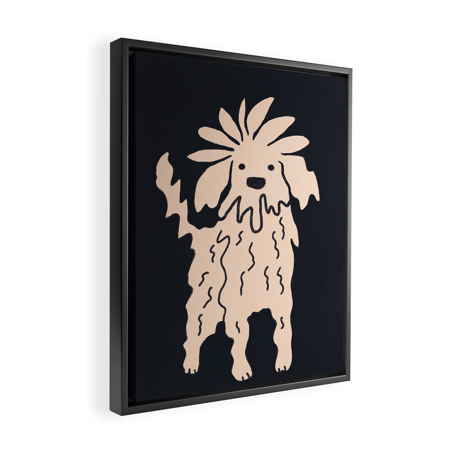 Oodle dog Framed Canvas Print Gallery Image 2
