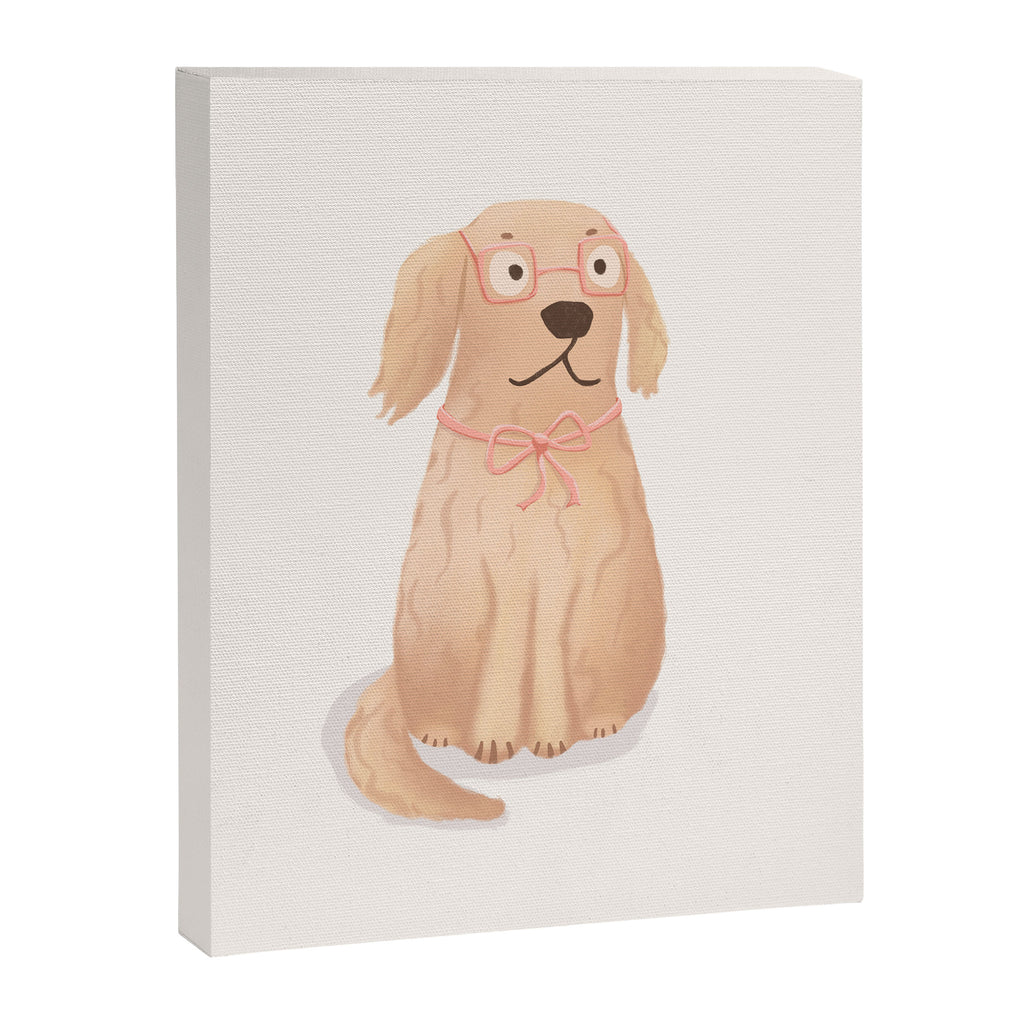 Primrose the golden retriever dog Canvas Print Gallery Image 8