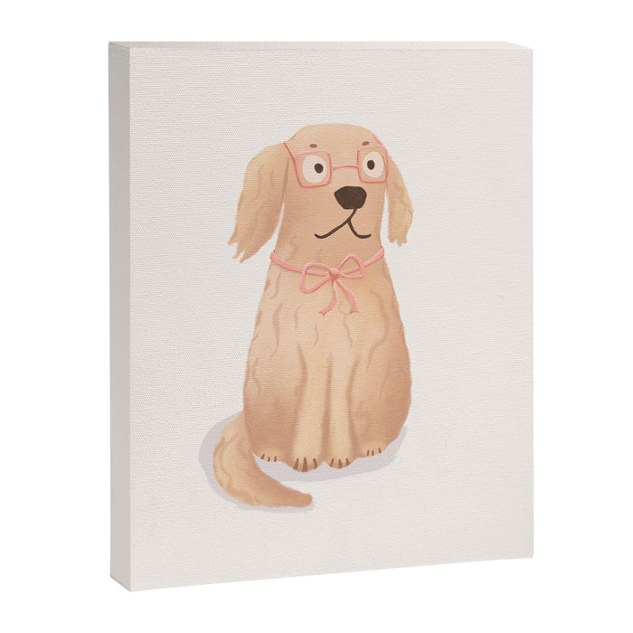 Primrose the golden retriever dog Canvas Print Gallery Image 1