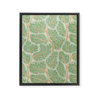 Puzzle trees winding pattern Framed Canvas Print Gallery Image 8