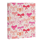 Ribbons and bows sweet coquette style hand drawn pattern Canvas Print Gallery Image 8