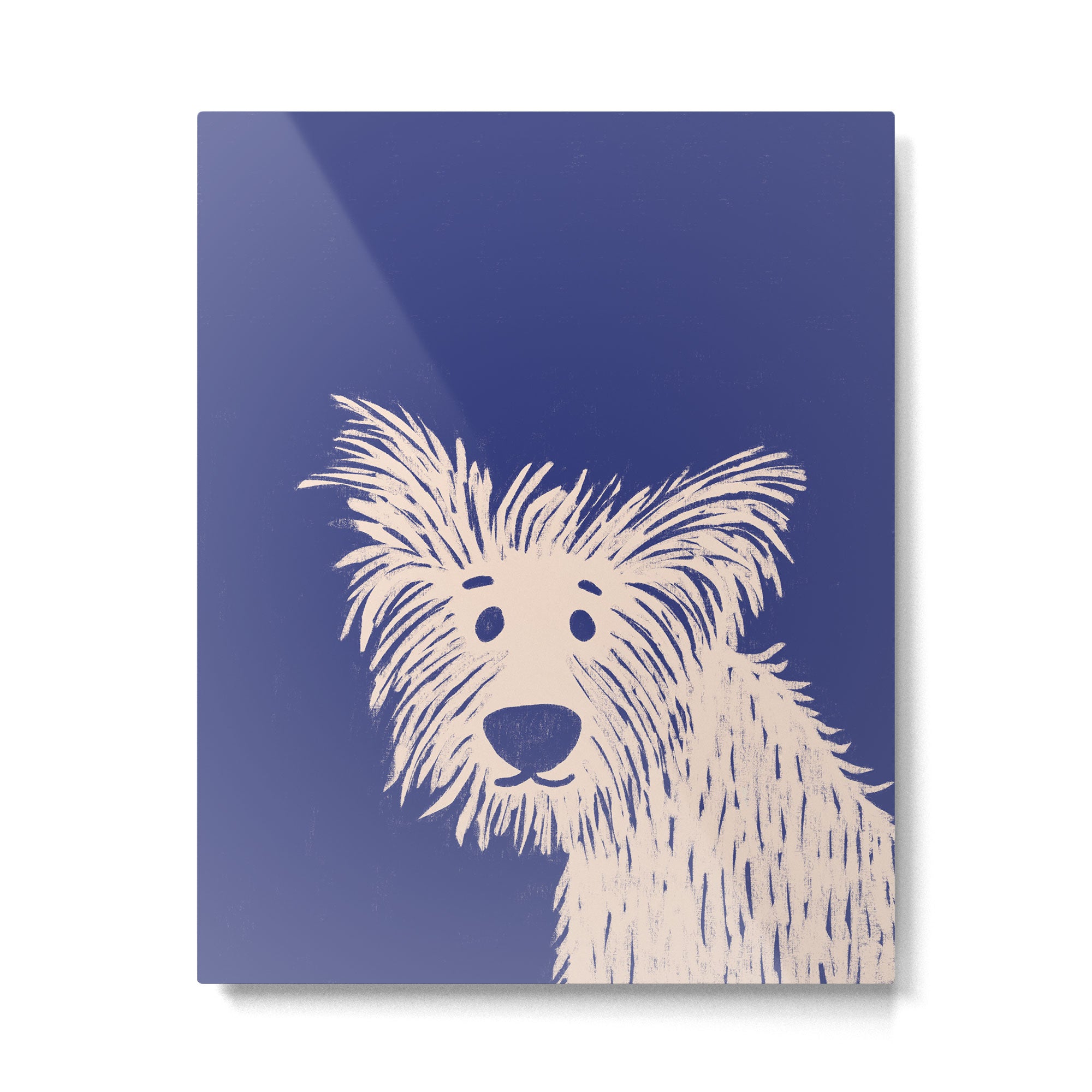 Ruff the dog Metal Print Gallery Image 6