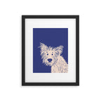 Ruff the dog Framed Art Print Gallery Image 6