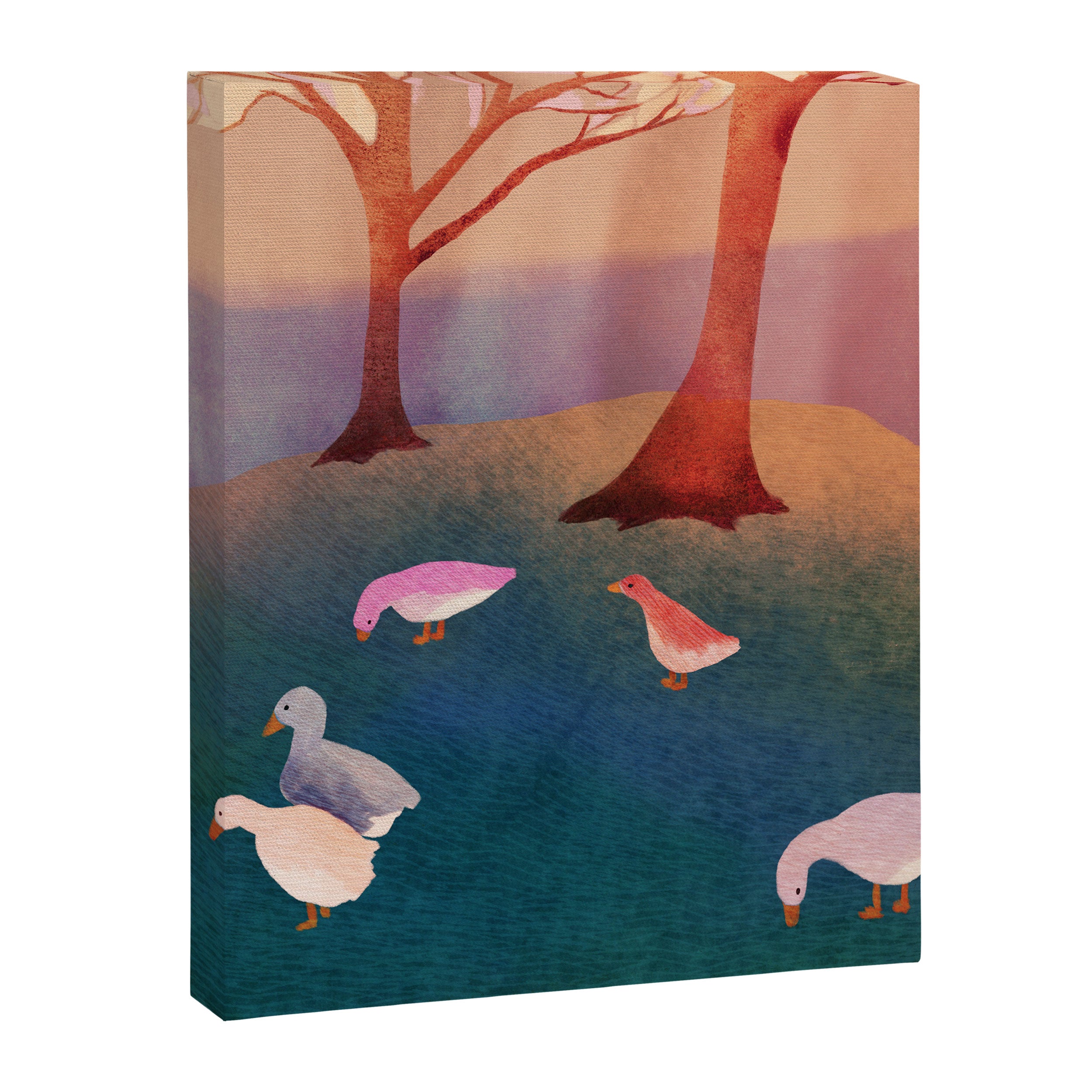 Searching for the golden goose Canvas Print Gallery Image 8