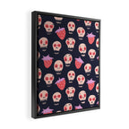 Skulls and strawberries Framed Canvas Print Gallery Image 2
