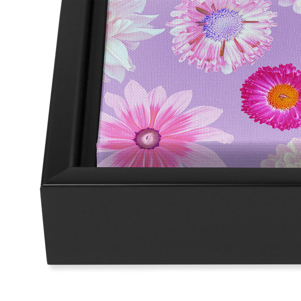 Spring garden party Framed Canvas Print Gallery Image 3