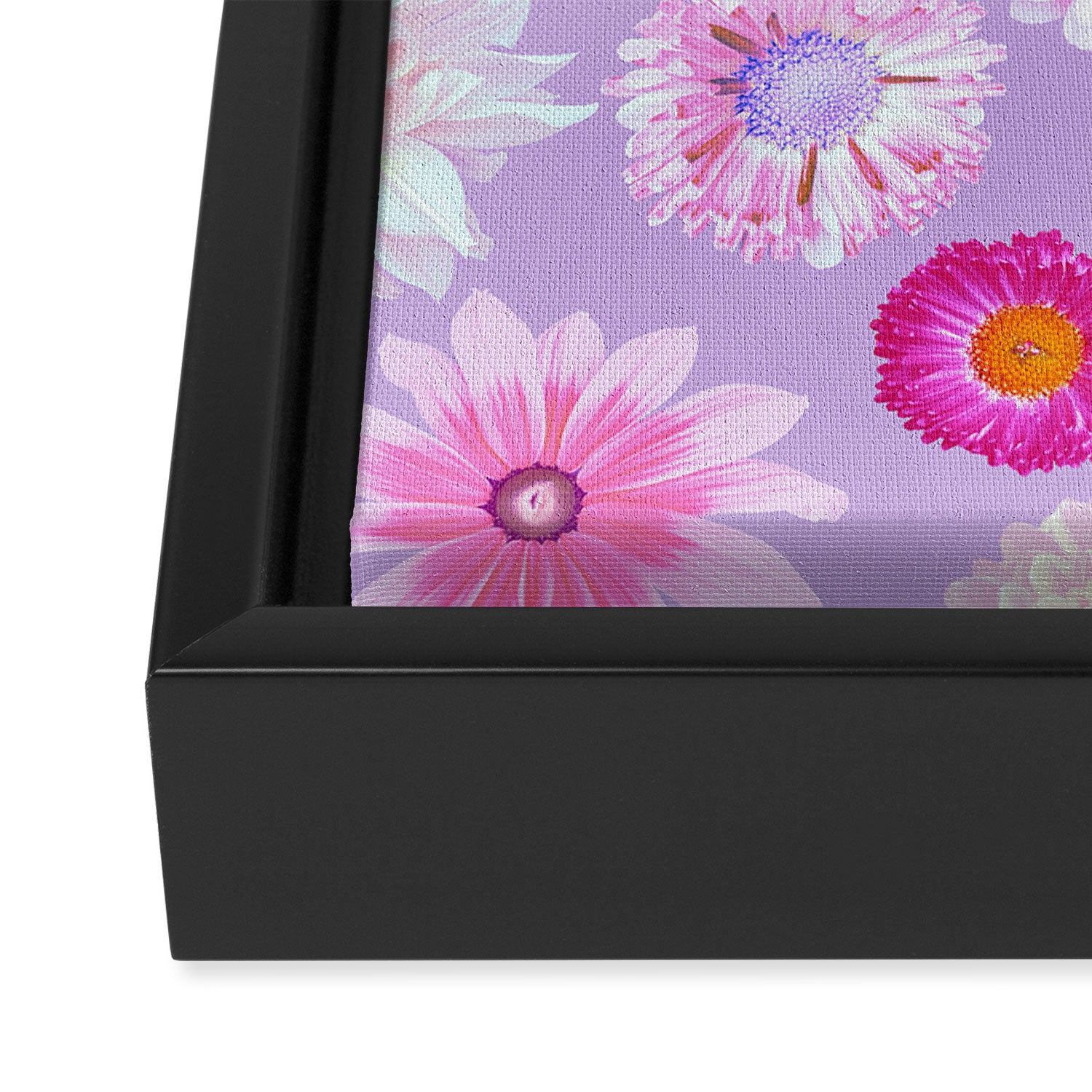 Spring garden party Framed Canvas Print Gallery Image 3