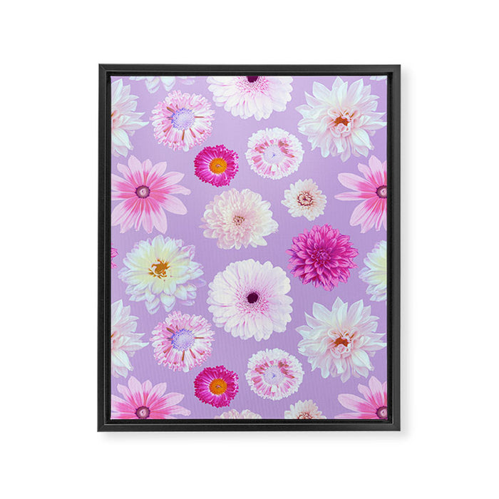 Spring garden party Framed Canvas Print Gallery Image 1