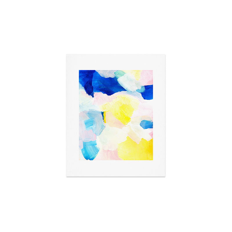 Summer brights abstract 2 Art Print Gallery Image 1