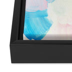 Summer brights abstract 2 Framed Canvas Print Gallery Image 3