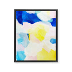 Summer brights abstract 2 Framed Canvas Print Gallery Image 8