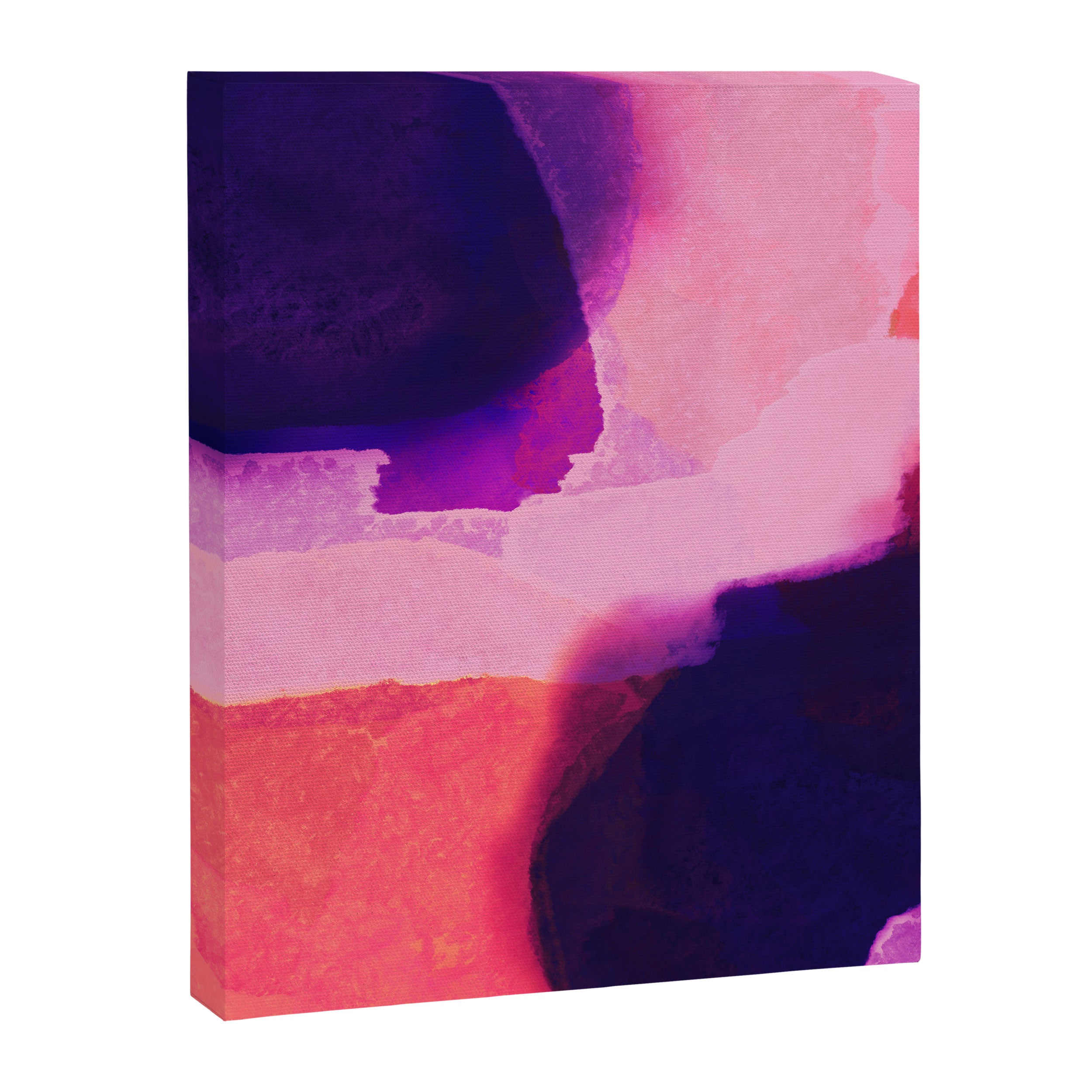 Sunrise at water's edge abstract Canvas Print Gallery Image 8
