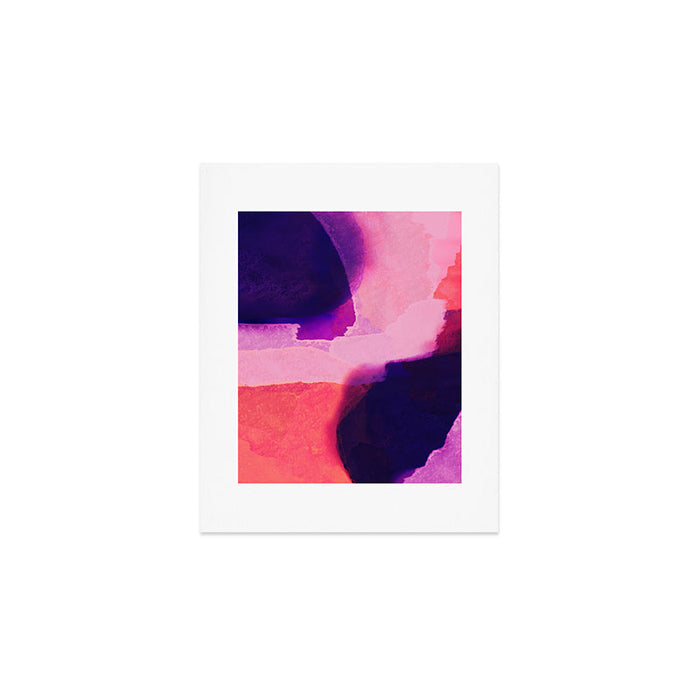 Sunrise at water's edge abstract Art Print Gallery Image 1