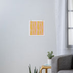 Wavy summer stripe Art Print Gallery Image 3