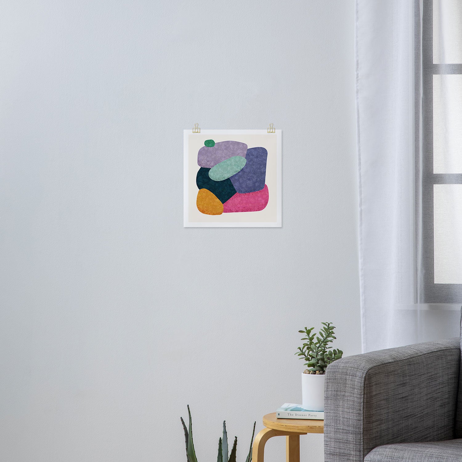 We are united abstract Art Print Gallery Image 3