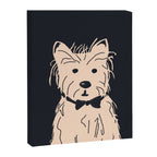 Westie dog Canvas Print Gallery Image 8
