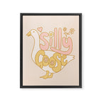 What a silly goose! Framed Canvas Print Gallery Image 6