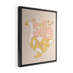 What a silly goose! Framed Canvas Print Gallery Image 2