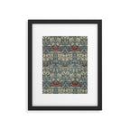 Vintage William Morris Tulip and Rose Framed Art Print Gallery Image 6