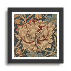 William Morris Honeysuckle Floral Framed Art Print Gallery Image 1