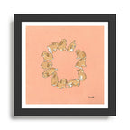 12 lop rabbits Framed Art Print Gallery Image 1
