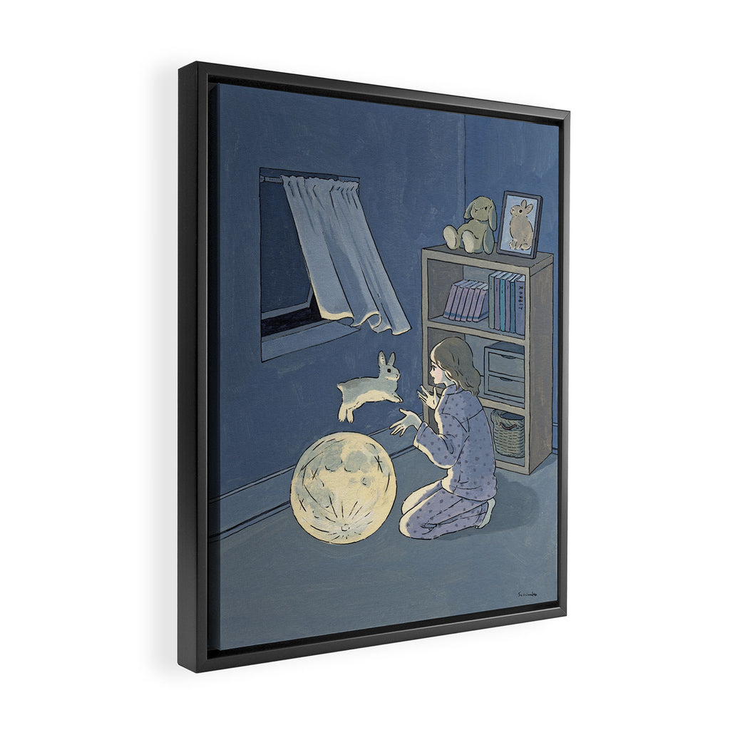 A miracle will happen Framed Canvas Print Gallery Image 2